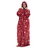 Snuggs Wearable Blanket Monk Red Christmas Tree